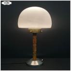 Vintage mushroom lamp, Jaroslav Bejvl voor Lidokov - 1970s, Gebruikt, 50 tot 75 cm, Art deco, Glas