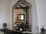 "Barok" Chique Kwaliteits Kuifspiegel "Facet" Zilver/Brons, Huis en Inrichting, Woonaccessoires | Spiegels, Minder dan 50 cm, Gebruikt