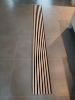 CanDo lattenwand Decowall Acoustic - Licht Eiken - 260x30cm, Ophalen, Nieuw, Eiken, Plinten