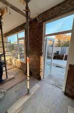 Kunststof Raamkozijn + deurkozijn (incl. dubbelglas), Doe-het-zelf en Verbouw, Kozijnen en Schuifpuien, Kunststof, Gebruikt, Raamkozijn