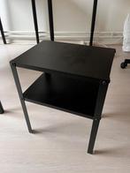 2 x nachtkastje — Zwart Knarrevik, Huis en Inrichting, Slaapkamer | Nachtkastjes, Ophalen, Hout, Minder dan 45 cm, Minder dan 55 cm