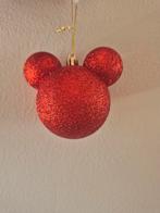 Mickey Mouse Disney rode glitter kerstballen, Ophalen, Disney, Onbekend, Nieuw
