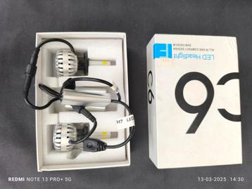 H7 LED verlichting met ventilator. beschikbaar voor biedingen