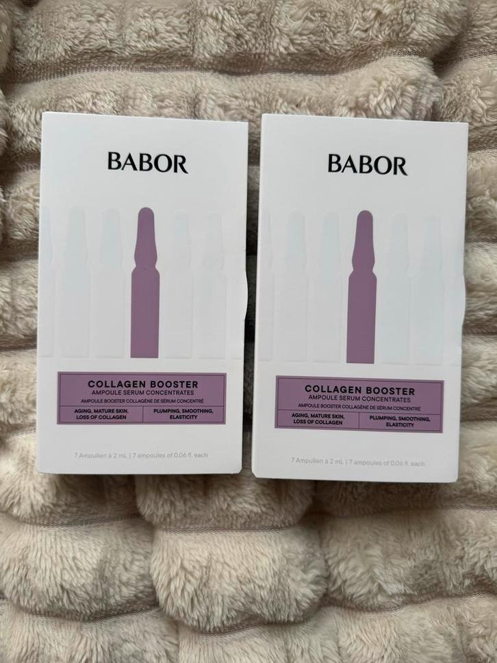 Babor Collagen Booster Ampullen - 2 x 7 stuks, Huis en Inrichting, Kasten | Televisiemeubels, Nieuw, Minder dan 100 cm, Minder dan 50 cm