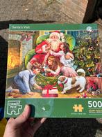 Corner Piece Puzzel - Santa's Visit - 500 Stukjes, Ophalen of Verzenden, Gebruikt, Legpuzzel