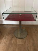 Tafeltje van Helderr “Vetro O”. Dutch design bijzettafeltje, 50 tot 100 cm, Rond, Ophalen of Verzenden, 25 tot 50 cm