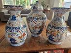 Chinese Porseleinen Vazen - Handbeschilderd, Antiek en Kunst, Antiek | Porselein, Ophalen of Verzenden