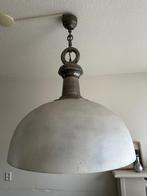 Industriële witte lamp 70cm, Ophalen, Zo goed als nieuw, Metaal, 50 tot 75 cm