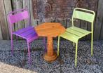 Kleurrijke Stoelen Set met Tafeltje, Ophalen, Gebruikt, Twee, Overige kleuren