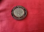 Coin van het Korps Mariniers  QPO since 1665, Ophalen of Verzenden, Marine, Nederland, Embleem of Badge