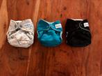 3 newborn wasbare luiers van grovia, Kinderen en Baby's, Babykleding | Overige, Ophalen of Verzenden, Zo goed als nieuw, Jongetje of Meisje