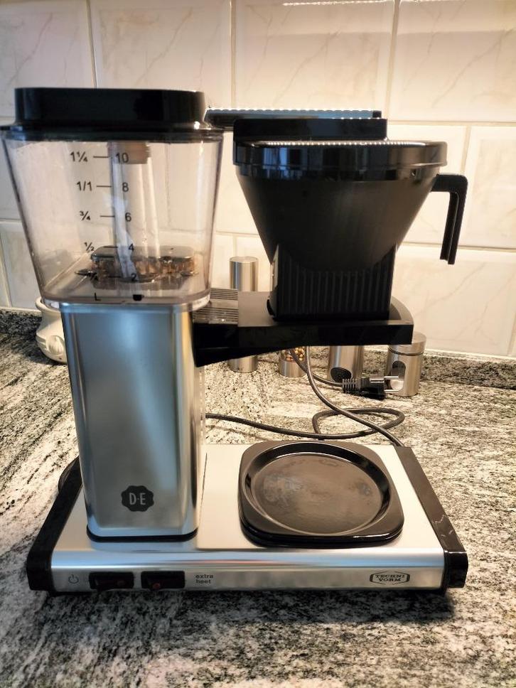 Technivorm Moccamaster DE Koffiezetapparaat, Witgoed en Apparatuur, Koffiezetapparaten, Gebruikt, Gemalen koffie, Koffiemachine