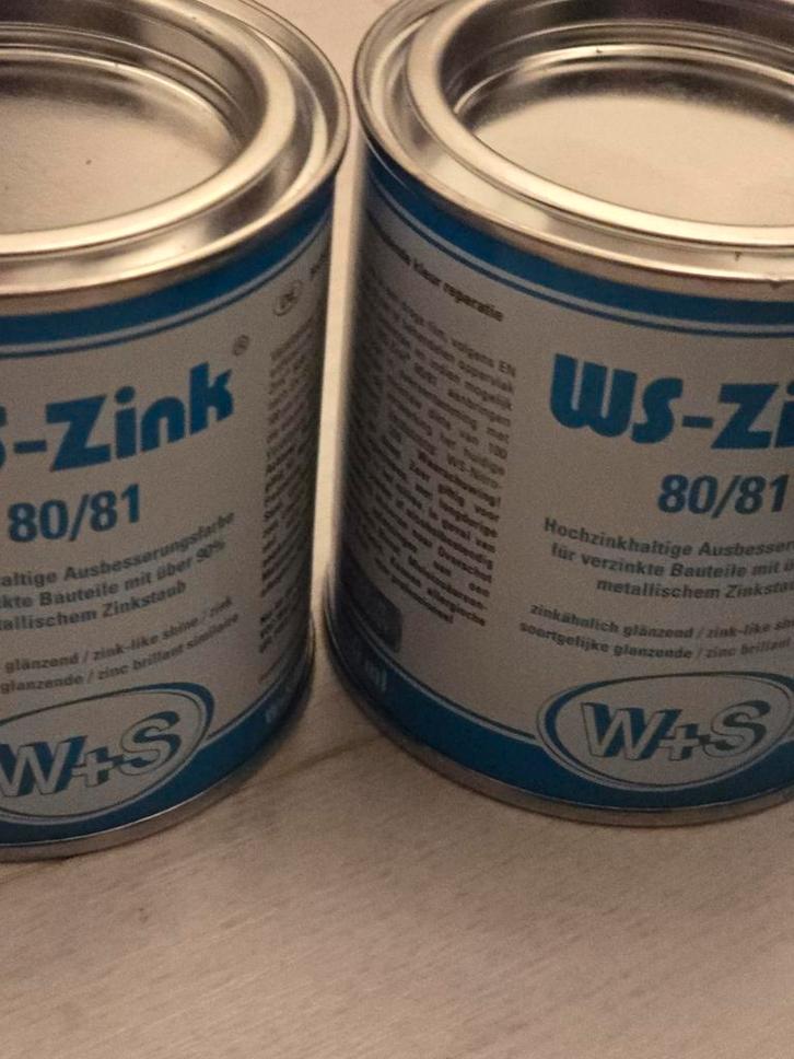 AFHALEN Zinkverf-verfafbijt-batterijen-veiligheidsbrillen, Doe-het-zelf en Verbouw, Verf, Beits en Lak, Nieuw, Wit, Ophalen