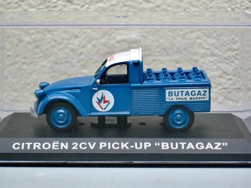 Citroen 2CV Pick-up Butagaz Altaya 1:43, Hobby en Vrije tijd, Modelauto's | 1:43, Nieuw, Auto, Overige merken, Ophalen of Verzenden