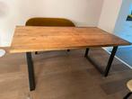 Eettafel 180x100, Ophalen, Gebruikt, Eikenhout, 50 tot 100 cm