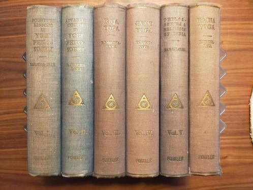 Zes boeken van Yogi Ramacharaka - o.a. vol 1 t/m 5 (1917/18), Boeken, Esoterie en Spiritualiteit, Gelezen, Achtergrond en Informatie