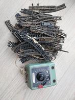 Trix Express Trafo + Vintage Rails, Gebruikt, Gelijkstroom of Wisselstroom, Trix, Rails