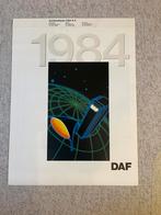 Daf kalender 1984, Diversen, Ophalen of Verzenden, Maandkalender, Zo goed als nieuw