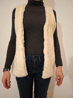 Witte faux fur gilet Costes - Maat XS/ S, Kleding | Dames, Wit, Ophalen of Verzenden, Zo goed als nieuw, Costes