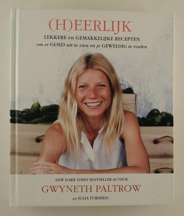 Paltrow, Gwyneth - (H)eerlijk / lekkere en gemakkelijke, Boeken, Kookboeken, Gelezen, Verzenden