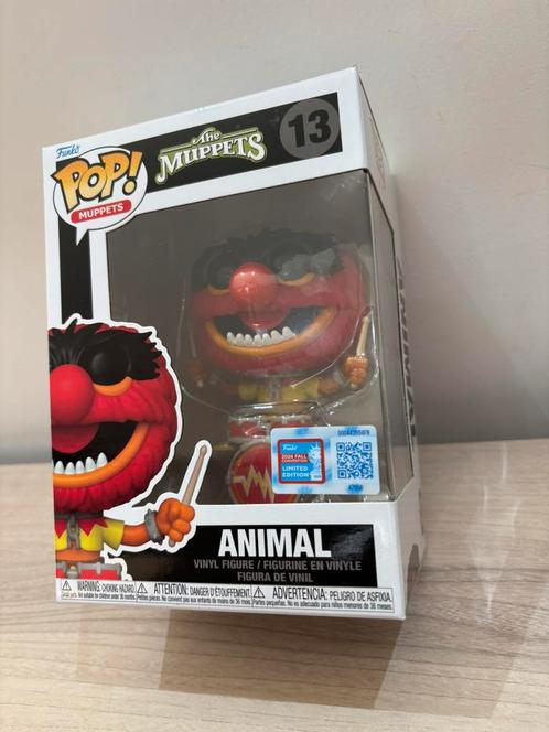 Animal #13 Drum Solo Funko Pop! Muppets NYCC 2024 exclusive, Verzamelen, Poppetjes en Figuurtjes, Nieuw, Ophalen of Verzenden