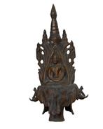Boeddhabeeld – Thaise stijl – messing – 31,5 cm, Ophalen of Verzenden, Gebruikt