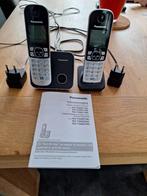 huistelefoon, Telecommunicatie, Vaste telefoons | Handsets en Draadloos, Ophalen of Verzenden, Zo goed als nieuw, 2 handsets