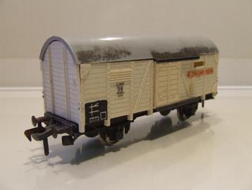 FLEISCHMANN 1462 gesloten goederenwagen wit in goede staat beschikbaar voor biedingen
