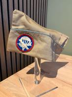 WW2 Us garrison summer cap Airborne, Ophalen of Verzenden, Amerika, Helm of Baret