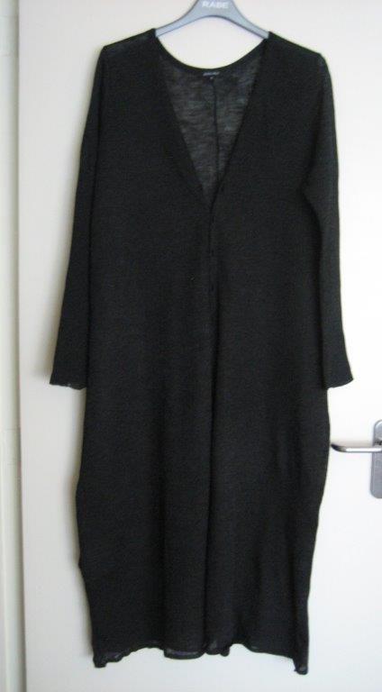 Prachtig verfijnd zwart maxi vest HEBBEDING - 3L snazzeys, Kleding | Dames, Truien en Vesten, Nieuw, Maat 42/44 (L), Zwart, Verzenden