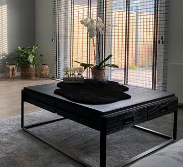 Salontafel 90x90 zwart Goossens Elios beschikbaar voor biedingen