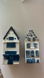Rynbende Delfts Blauw Huisjes met Genever, Ophalen of Verzenden, Zo goed als nieuw, 1 t/m 20, Gevuld