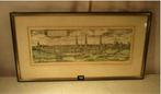 Mooi Oude Gravure 'Civitatis Essensis' - 56x30, Ophalen of Verzenden