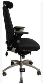 RH Logic 400 Bureaustoel, Gebruikt, Zwart, Ophalen of Verzenden, Bureaustoel