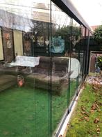 Grote overkapping met 6 glazen schuifdeuren en inbouwspots, Ophalen, Zo goed als nieuw, Overige typen