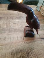 Vintage Toekan-sculptuur, Antiek en Kunst, Kunst | Beelden en Houtsnijwerken, Ophalen of Verzenden