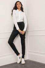 Studio Anneloes zwarte Franka broek travelstof mt XS, Zwart, Ophalen of Verzenden, Zo goed als nieuw, Maat 34 (XS) of kleiner