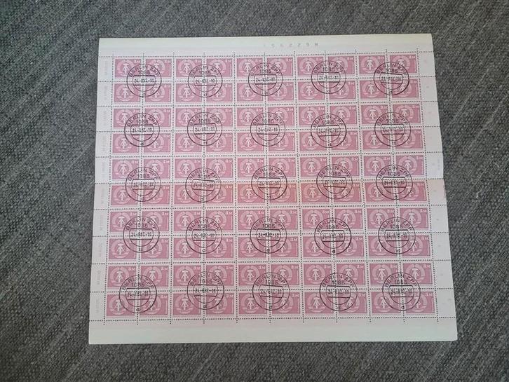 Vel Gestempelde Duitse Postzegels DDR, Postzegels en Munten, Postzegels | Nederland, Gestempeld, Na 1940, Ophalen of Verzenden