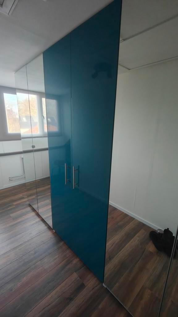 IKEA PAX deuren 236 blauw (229x50), Huis en Inrichting, Kasten | Kledingkasten, Zo goed als nieuw, 200 cm of meer, 50 tot 100 cm