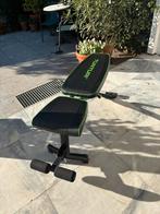 Tunturi bankje, zwart met groene bies., Ophalen, Zo goed als nieuw, Fitnessbank