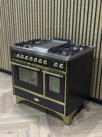 Prachtige Boretti Majestic 100cm Goud Messing + Frytop, Warmhoudplaat, 60 cm of meer, Ophalen of Verzenden, Gas