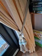 Franse Embrasse Goud/Blauw - Handgemaakt, Minder dan 50 cm, Beige, Frans, Nieuw