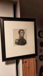 Mooie prent van Speijk met MWO., Ophalen of Verzenden, Landmacht, Nederland, Lintje, Medaille of Wings