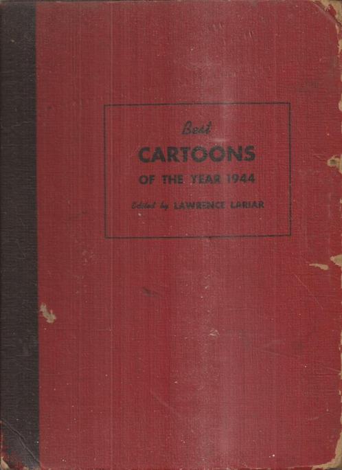 Lariar, Lawrence (edited)  - Best Cartoons of the Year 1944, Boeken, Kunst en Cultuur | Beeldend, Gelezen, Overige onderwerpen