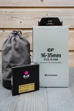 Te Koop : Canon EF 16-35mm f/2.8L III USM + UV Filter, Audio, Tv en Foto, Fotografie | Lenzen en Objectieven, Ophalen of Verzenden