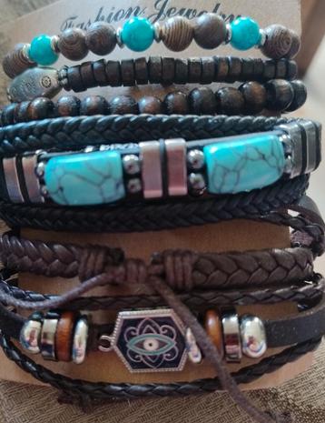 Stoere Armbanden Set beschikbaar voor biedingen