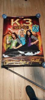 K3 15 Jaar Show Poster - Groot Formaat!, Deurposter of groter, Ophalen of Verzenden, Muziek, Rechthoekig Staand