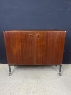 Mid century kabinet met bureau, 1960, Ophalen of Verzenden