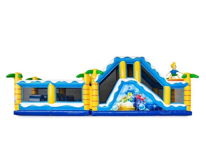 SUPER Zeskamp pakket groot te huur!, Kinderen en Baby's, Speelgoed | Buiten | Speeltoestellen, Zo goed als nieuw, Glijbaan, Overige typen