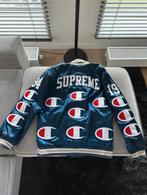 Supreme x Champion Satijn Varsity Jacket, Ophalen, Zo goed als nieuw, Supreme, Maat 48/50 (M)